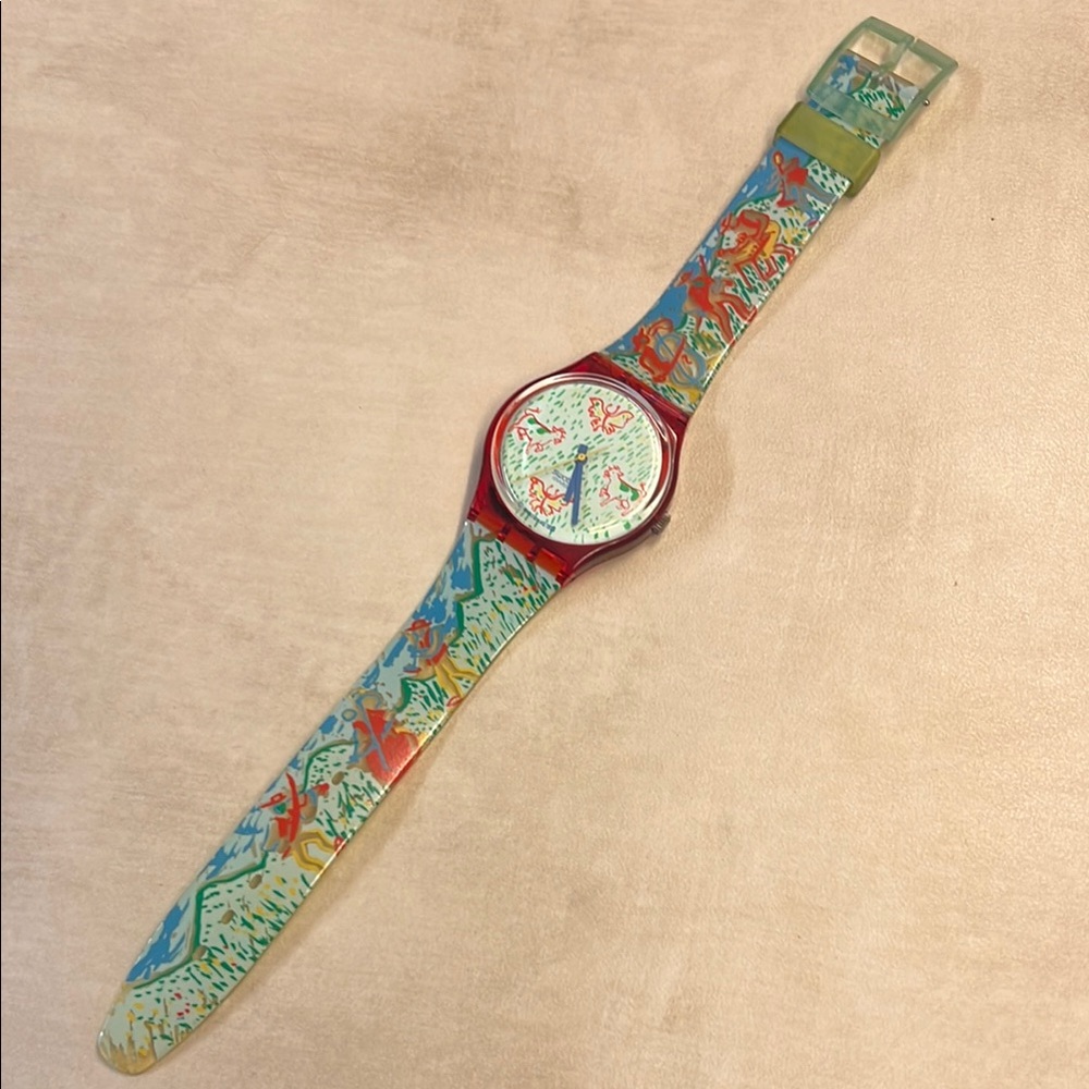 Colorful Patterned Watch